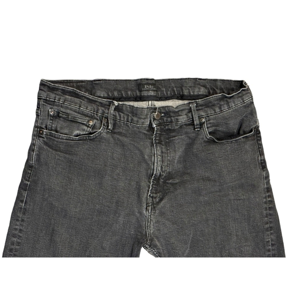 Vtg Polo Ralph Lauren Men’s Straight Leg Relaxed Fit Faded Black Jeans S…​​ - Picture 4 of 10